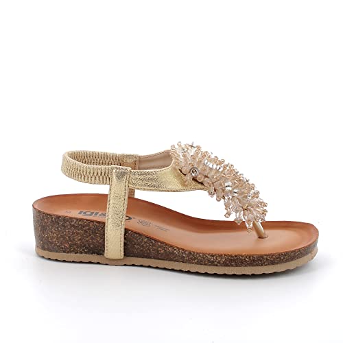 Sandale IGI&CO Femme Antibes chaussure d'été confortable en cuir