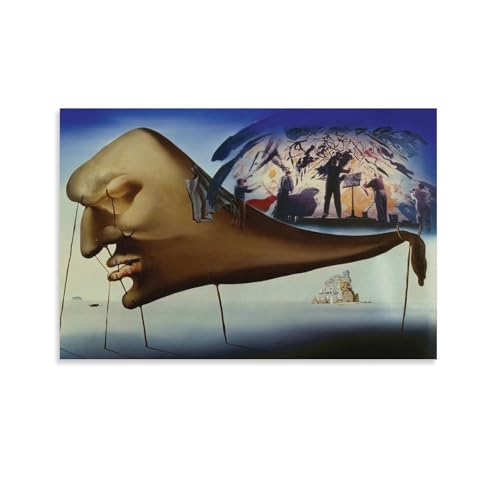 Salvador Dali Le Sommeil Poster Canvas
