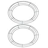 Boucle décorative : la structure de la couronne peut servir de base solide, et sa solidité permet de réaliser de magnifiques guirlandes. cadre en fer pour couronne de fleurs