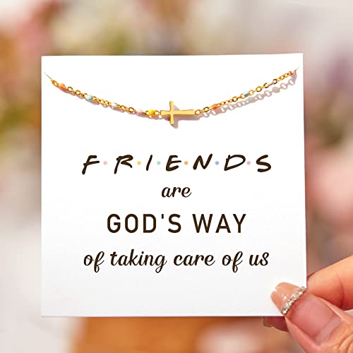 STORYJEWELLERY-Cross-Bracelet-Christian-Gifts-for-Women-Religious-Gifts-for-Women-Encouragement-Gift-Friend-Gifts-Sister-Birthday-Gifts-Confirmation-Gifts-Inspirational-Gifts-Christmas-Gifts