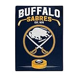 NORTHWEST Company Buffalo Sabres Inspired Raschel Throw Blanket
