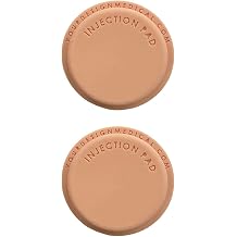 Two 2X Silicone Sponge Human Skin Injection Pad Training Models, Nurse Doctor Student Practice, Great for Nursing and Medical Students - Hand Made in the USA [Two Pack]