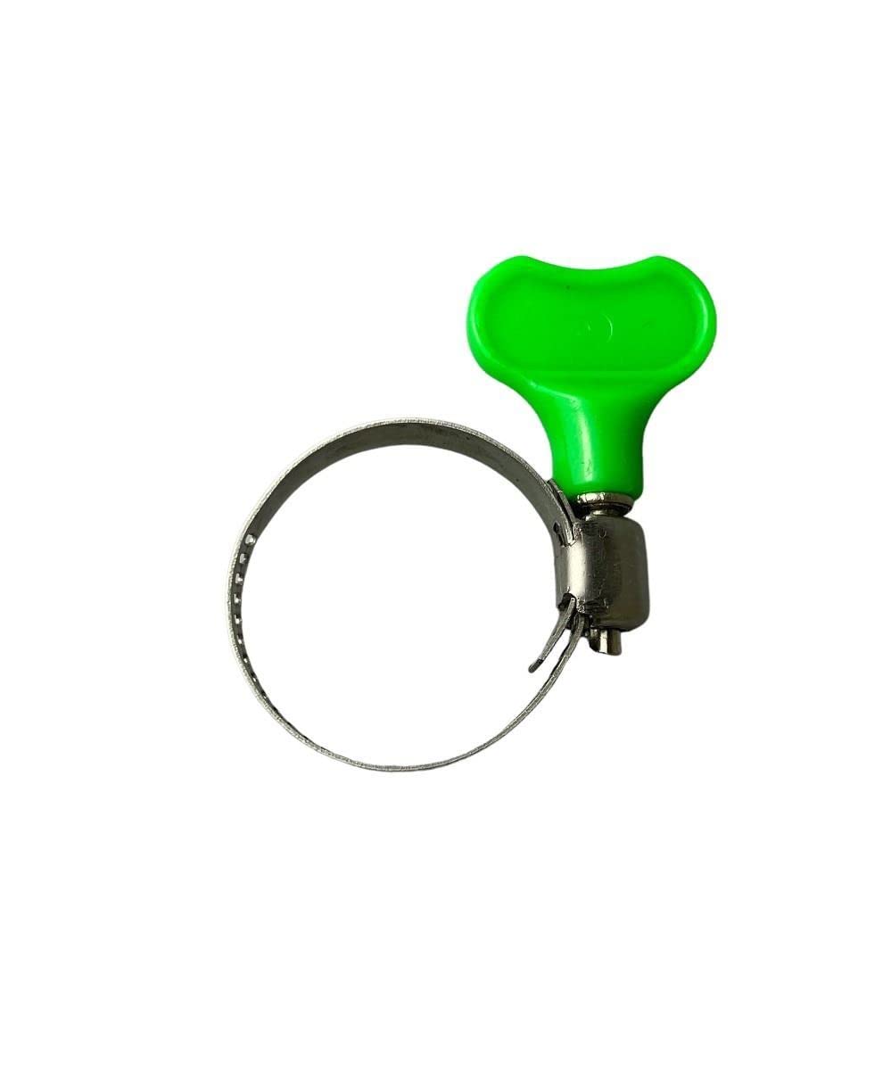 Edelstahl-Schlauchschellen Mit Schmetterlingsflügel – 4 Stück, Bandbreite 8 Mm, Für Schläuche 6–16 Mm