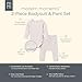 Modern Moments by Gerber Baby Unisex Long Sleeve Bodysuit and Pant Set, Arcon Grey Heather, 3-6 Months