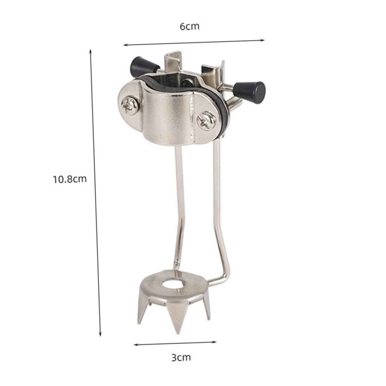 Holibanna Walking Claw Crampon Stick Durable Accessory for Trekking Poles Non Slip Crutch for Outdoor Climbing and Hiking Snowy Conditions
