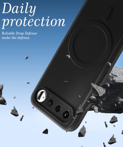 Image of WOW IMAGINE Back Case Cover for Realme 16 5G | Soft Matte Silicone Case| Slim Fit & Shockproof | Camera Protection Bumper Cover (Black)