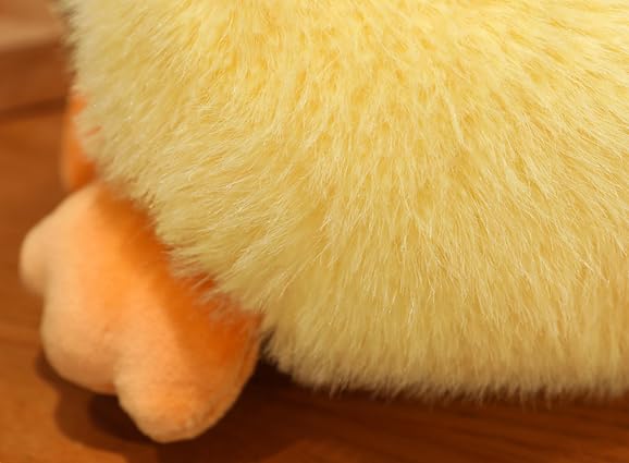 TROYSINC Plüsch Cartoon Ente Kuscheltier Weiches Kissen Werfen Ente Kissen-Stofftier Süße Plüschtier für Kinder Mädchen Puppe Geschenk (30cm,Gelb)