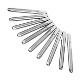 HIAKDOFT 10 Stück Teiliges Klavier stimmwerkzeug aus Edelstahl Präzise Klavierstimmnägel für Exakte Saitenjustierung und Professionelle Klavierwartung Geeignet für Piano Techniker und