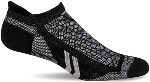 Sockwell Women's Incline II Micro Moderate Compression Sock, Black - M/L