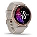 Garmin Venu Montre Connectée GPS Multisports avec Écran Amoled, Musique, Garmin Pay, Autonomie Longue Durée – Light Sand/Rose Gold - Cadran 43 mm