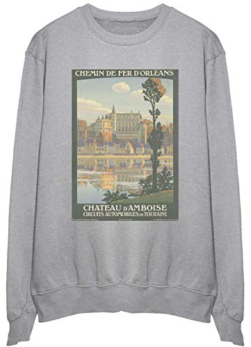 Sweatshirt Pullover Chemin de Fer d'Orléans Small Anti-Froid Coupe Ajustée