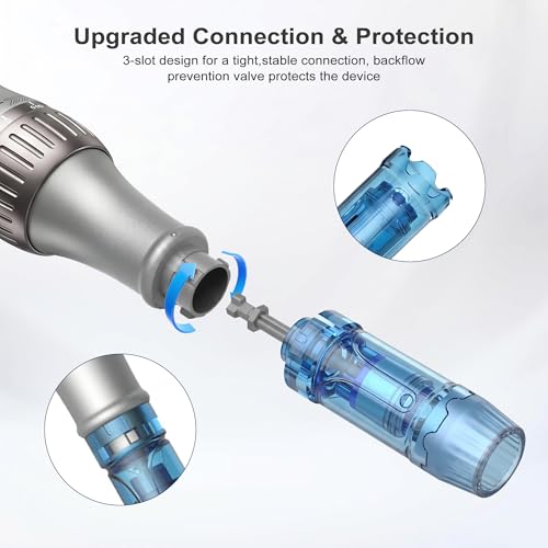 Image of Microneedle Roller Pen for Home Use - 0.25mm Mcroneeding Derma Roller M8S Pen for Women Men - Micro Needle Roller Pen for Skin Tools