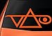 Autoadesivo in vinile con il logo di Steve Vay, per auto, finestre, pareti, computer portatili, chitarre
