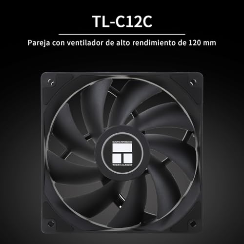 Refroidisseur de CPU double ventilateur 120mm compatible Intel 1700 1200 et AMD AM4