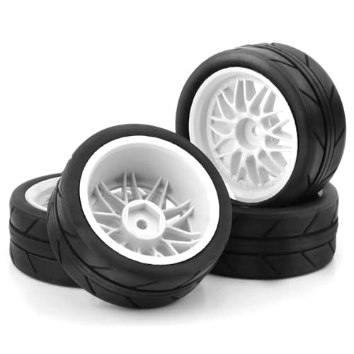 RC�J�[�^�C�������Z�b�g Compatible With HPI For HSP For KYOSHO For Tamiya XV02 XV01 TA06 For TT01 For TT02 1/10 RC�J�[�p�[�c�A�N�Z�T���[�^�C���^�C��12mm�Z�p(C
