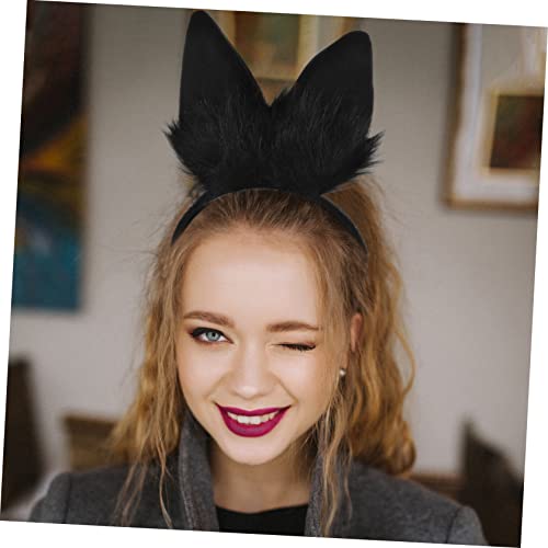 FOMIYES Tiara De Orelha De Coelho Bichos De Pelúcia Maquiagem De Coelho Tiara De Coelhinha Acessório