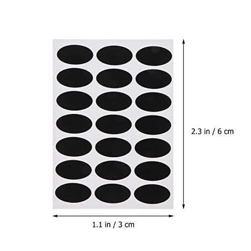 Housoutil 148 Peças Adesivos Etiquetas De Rack Quadro- Rótulo De Garrafa Em Branco Rótulos De Vidro