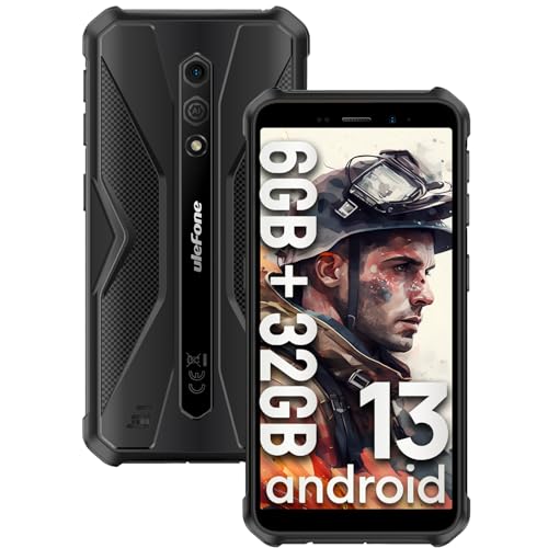 Ulefone Armor X12 Rugged Smartphone, Waterproof Phones Unlocked, Octa-core Android