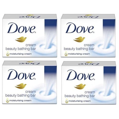 Doves Dove Cream Beauty Bathing Bar 50G (Pack Of 4)