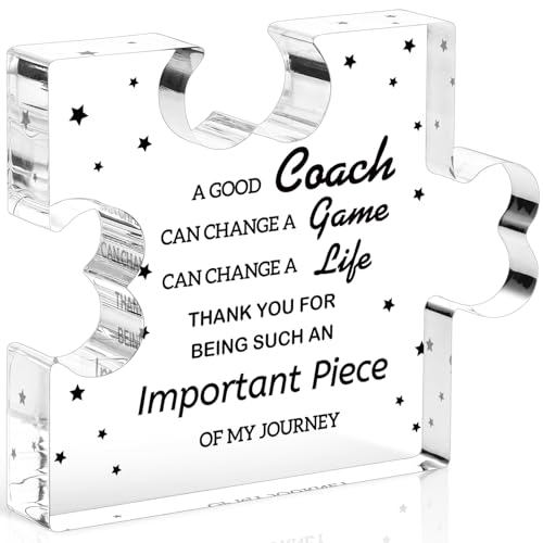 Funnli Coach Acrylic Plaque - Sports & Fitness Team Gift