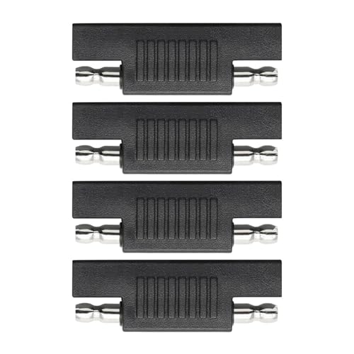 Adaptadores de corrección de polaridad de paneles solares Conectores Compatibilidad con la mayoría de los sistemas Enchufes seguros en la instalación Conectores Protectores de polaridad inversa
