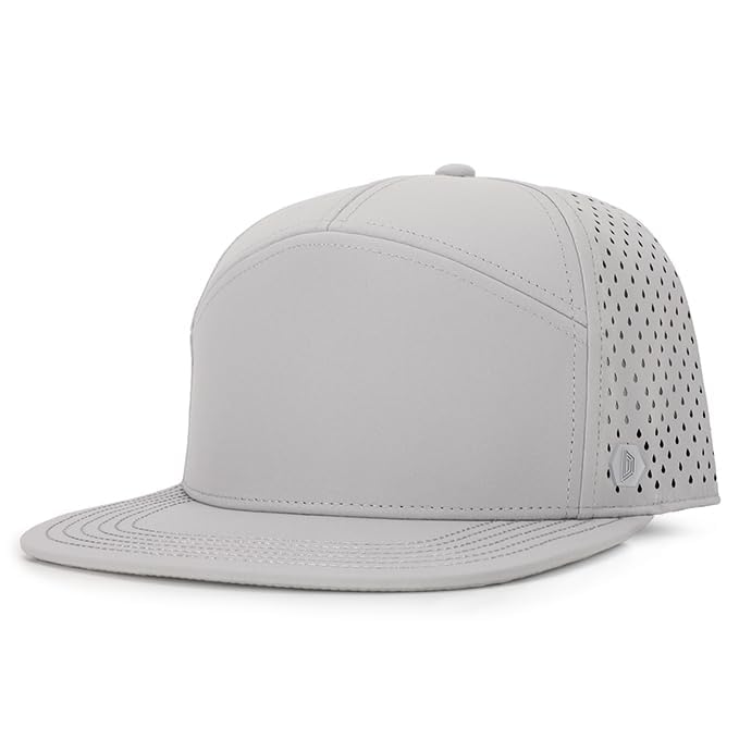 Gorra Snapback plana 7 paneles resistente al agua miniatura 2