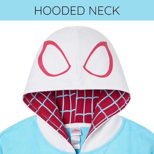 Image of Marvel Spider-Man Matching Family Cosplay Fleece Zip-Up Hoodie