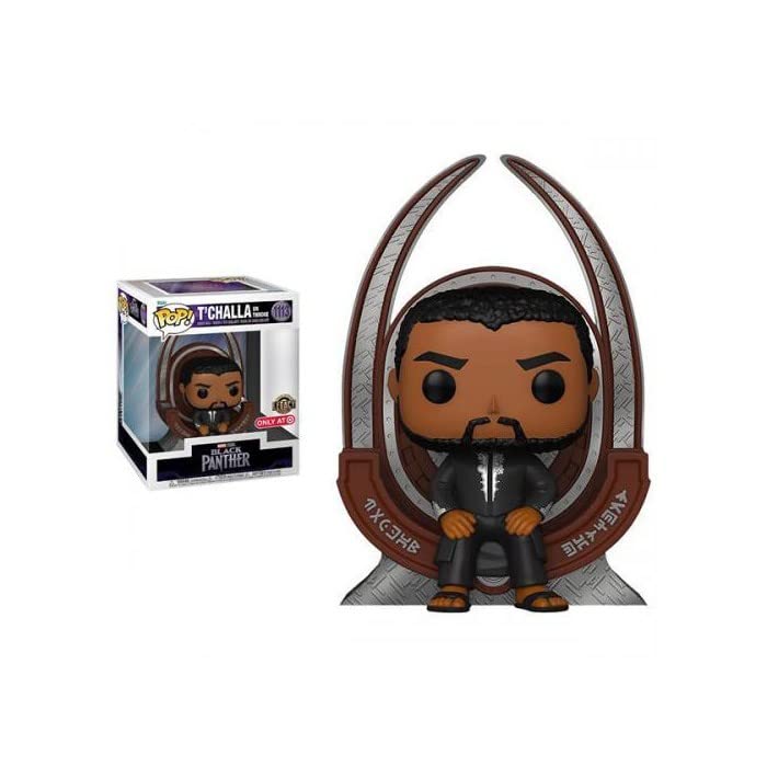 Funko Pop! Deluxe Marvel: Black Panther Legacy S1 - T’challa On Throne (Special Edition) #1113 Vinyl Figure