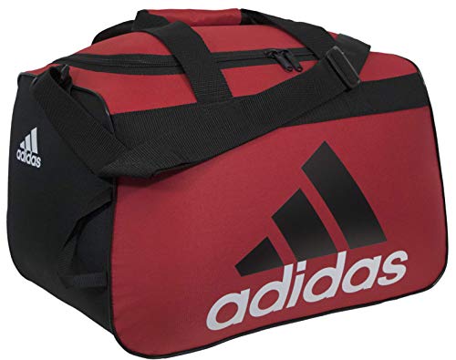 adidas Diablo Small Duffel Bag, Scarlet/Black/White, One Size