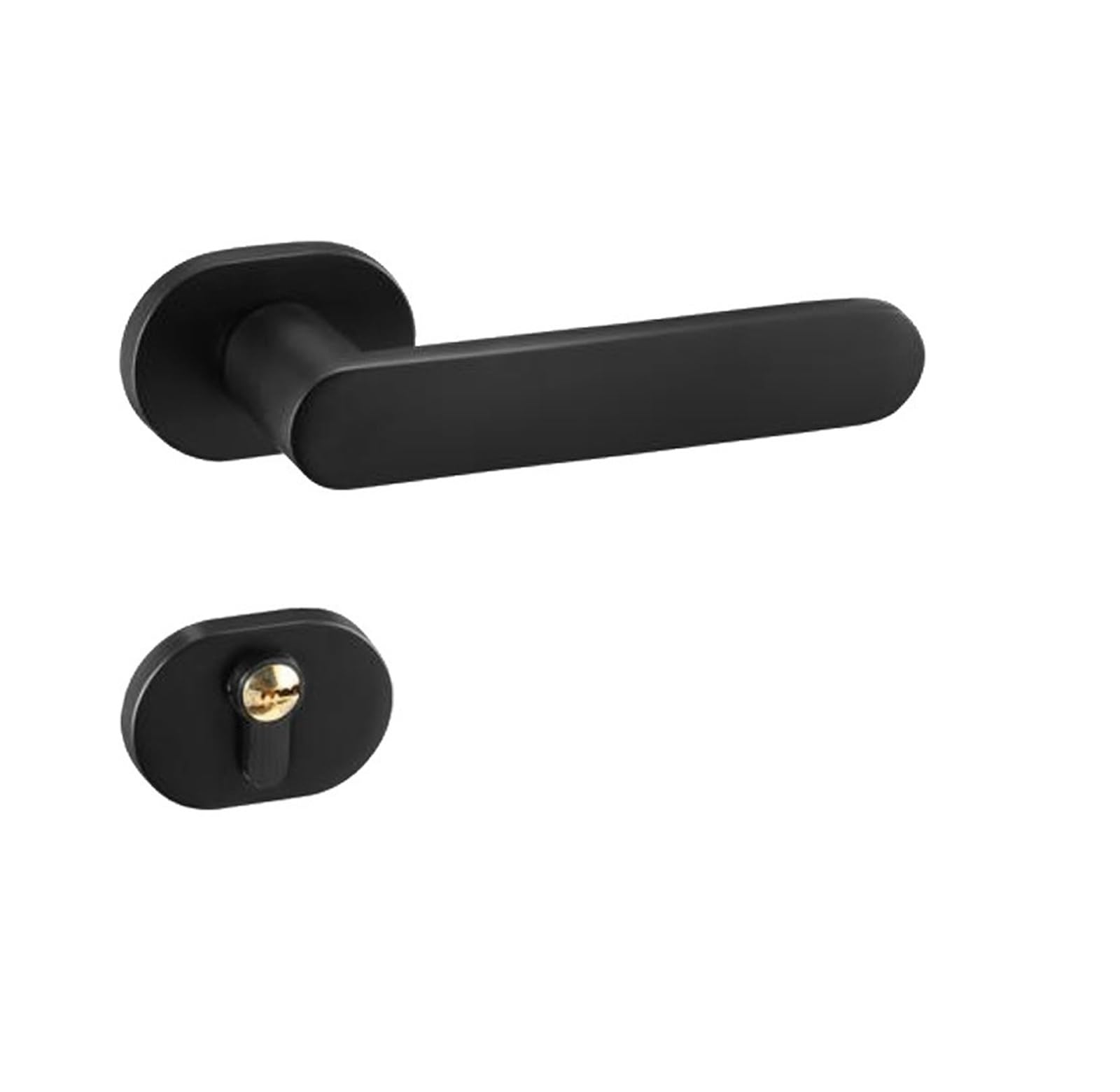 Aepqbgqj One Color Zinc Alloy Split Lock Magnetic Silent Bedroom Interior
