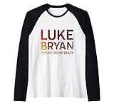 Luke Bryan - My Dirt Road Diary Raglan Baseball Tee