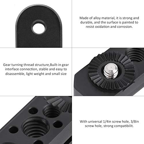 Image of Fydun Gear Adapter Plate S Alloy Camera Stabilizer Expansion Plate - Portable Accessory Flexibility in Video Equipment