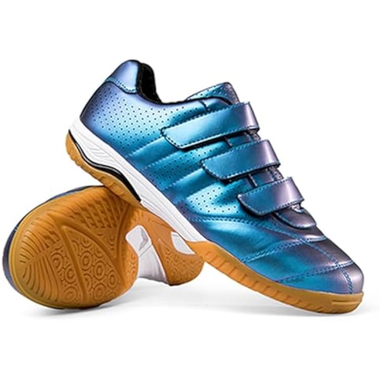 Professional Fencing Shoes Mens and Womens Fencing Sports Shoes Fencing Competition Shoes Wear-Resistant and Non Slip Thickness : Blue, Size : 45