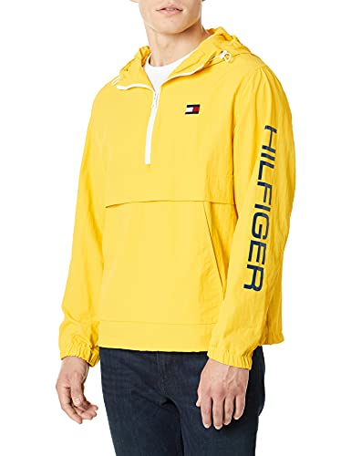 Image of Tommy Hilfiger Men's Retro Lightweight Taslan Popover Jacket
