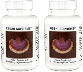 Supreme Nutrition Reishi Supreme, 90 Pure Ling Zhi Capsules | 2 Pack