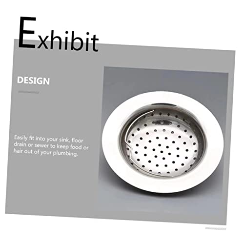 Colador de acero inoxidable para fregadero de cocina miniatura 7