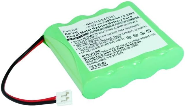 Synergy Digital Baby Monitor Battery, Compatible with Philips NA150D04C051 Baby Monitor Battery (Ni-MH, 4.8V, 2000mAh)