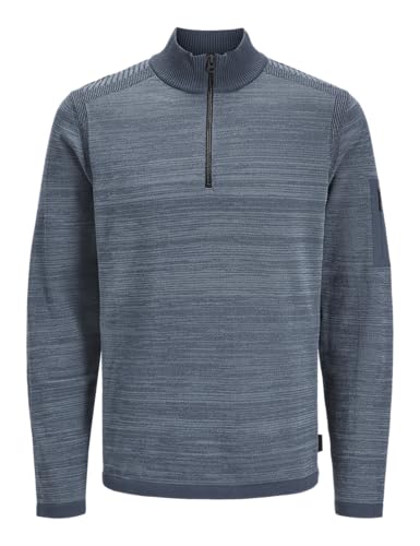 Pull en tricot homme JACK & JONES Jcomace demi-fermeture éclair