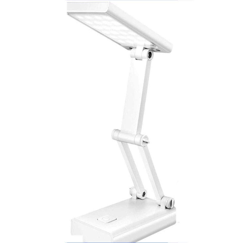 DieffematicTD Lampa biurkowa Ściemniana lampa stołowa składana - port ładowania USB, lampy do ładowania, proste lampy stołowe, nowoczesna lampa biurkowa, czytanie, badanie, praca, dom ma zastosowanie