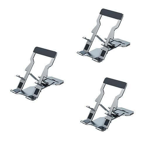 3pezzi Supporto Per Telefono Di Base Stabile Per Tablet e Smartphone Per Uso Desktop e Visione Comfortevole Ottimo Per Streaming e Di Film