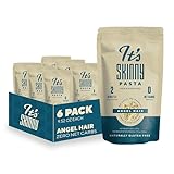 It’s Skinny Angel Hair Pasta – Low Carb Pasta, Gluten Free, Keto & Vegan-Friendly, Shirataki Konjac, Sugar-Free, High in Fiber, Only 4.5 Calories Per Serving, Ready in 2 Minutes (6 Packs)