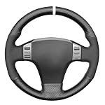 MEWANT Stitch On Custom Fit Steering Wheel Cover for Infiniti