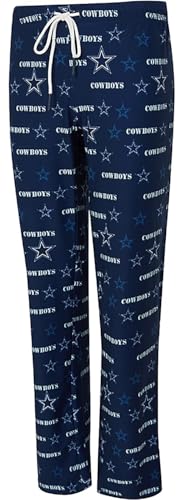 Concepts Sport Dallas Womens Cowboys Mosaic Pajama Lounge Pants (Large)
