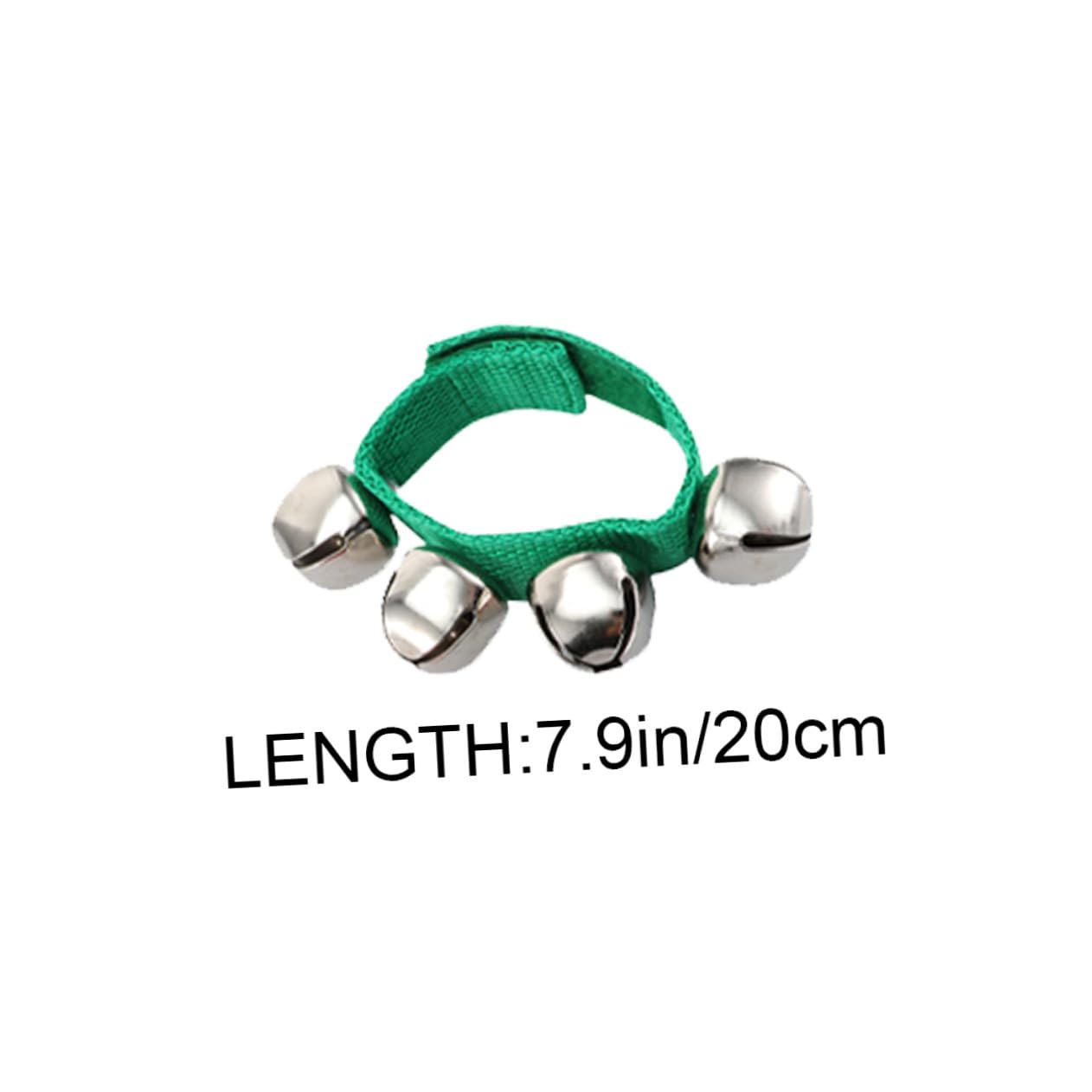 Braccialetti Campanelli da Polso 20 Pezzi per Giochi Musicali | Metallo e Tessuto, Adatti ai Ragazzo Ragazza, da Appendere al Polso, per Feste e Natale Colore Casuale