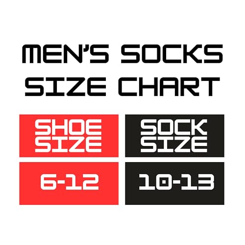 JAMES FIALLO 12 Pack Men's Cushion Athletic Comfortable Performance Crew Socks for Running, Hiking, and Athletic Activities4