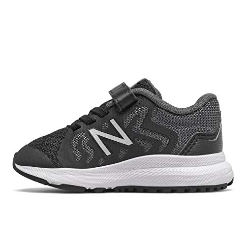 Image of New Balance Kid's 519 V2 Alternative Closure Running Shoe, Black /Magnet, 9 M US Toddler (1-4 Years)