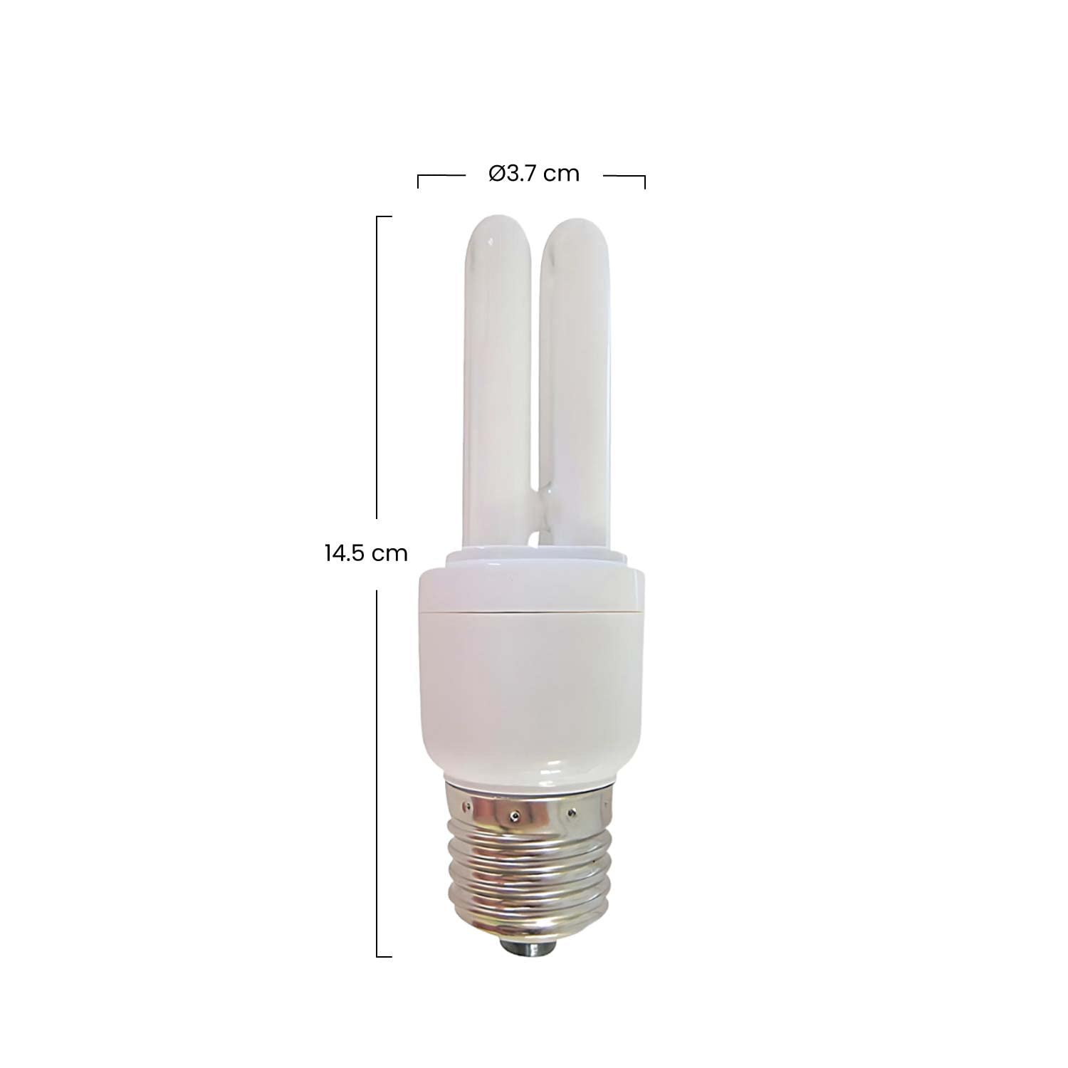 7hSevenOn - Ampoule CFL basse consommation E27 (Pack 3), 11 W Puissance, 55 W Équivalence, 528lm, 48 LM/W, Angle d'ouverture 270°, Classe énergétique G, Non réglable, Orientation fixe, IP20, durée de