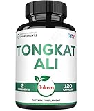 Tongkat Ali for Men with Black Pepper Supplement - 1010mg Extra Strength for Energy Production, Strength, Immune System & Pre-Workout Support - 120 Capsules for 2-Month Supply