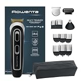 Rowenta TN9140 Trim & Style 13 in 1 Regolacapelli con Lame in Acciaio Inox e 6 Pettini Regolabarba,...