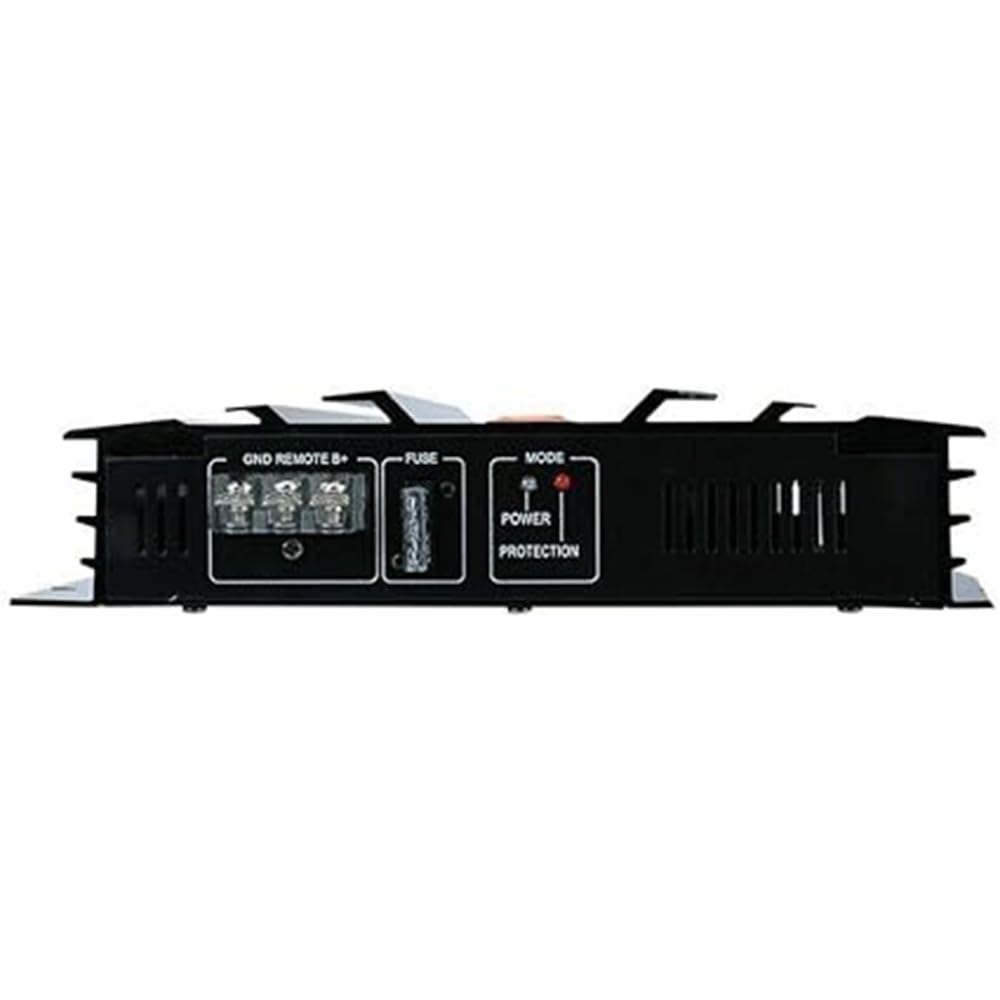 Amplificador de Audio Coche 4 Ohm 3800W Super Bass Subwoofer Estéreo, 20HZ-20khz Canal de Alta Potencia Metal Shell